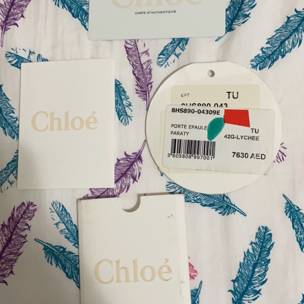 💯% Authentic Chloe Paraty - Large - Picture 8 of 15